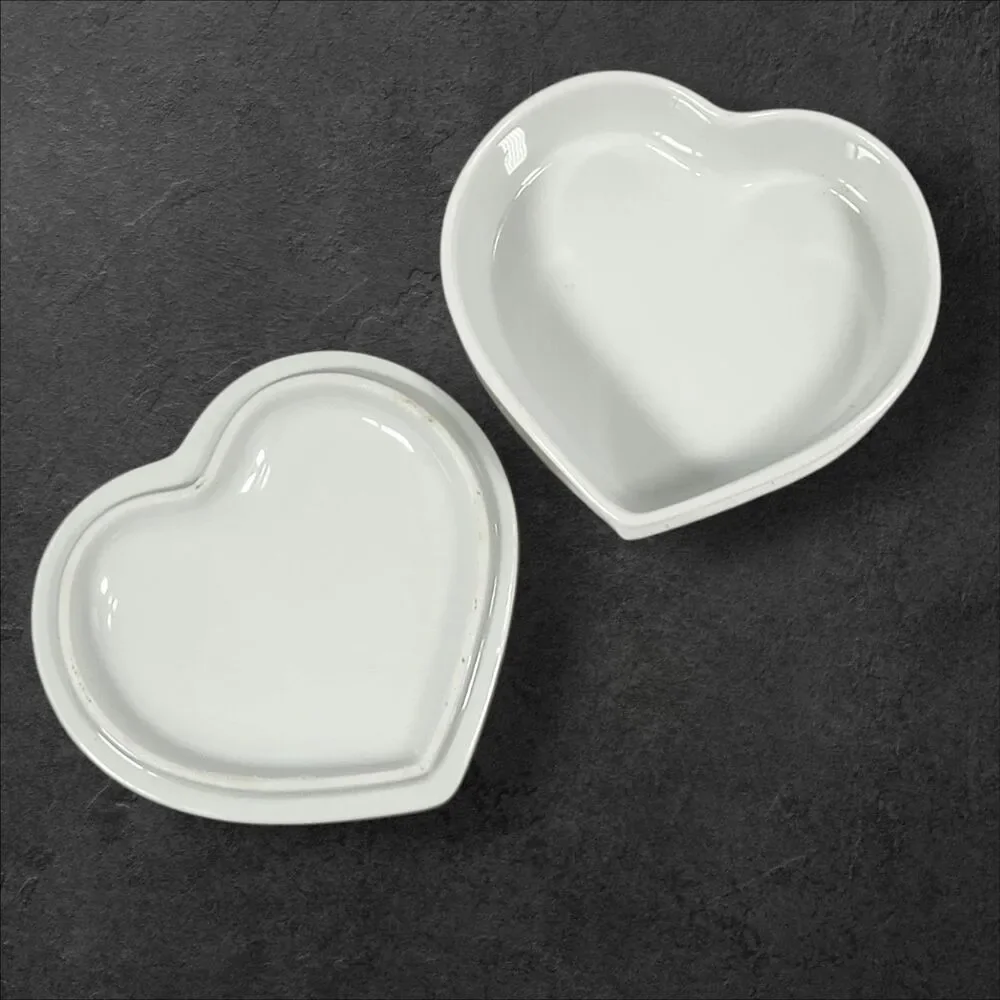 Vintage Bumpkins George Good Porcelain Trinket Box Cupid Heart Love In The Air